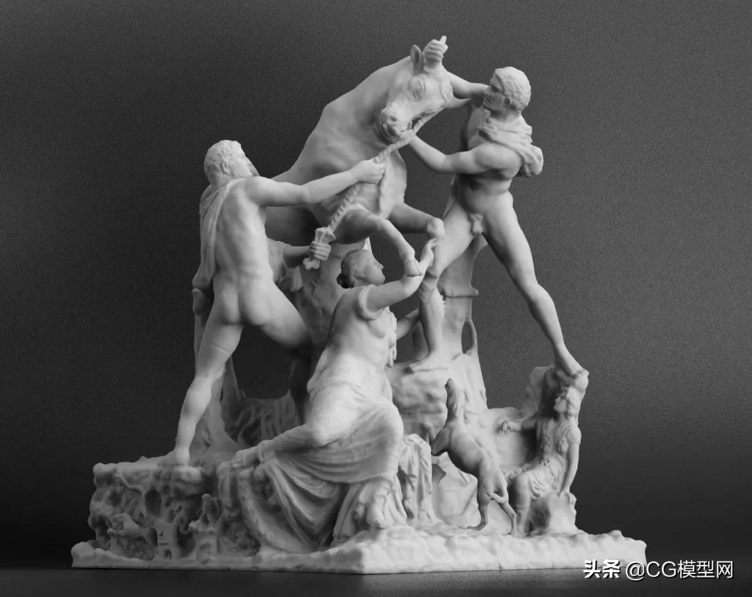 1万8千个博物馆雕塑免费下载,可3D打印的开源模型(图4) 下载cg模型网收费模型_开源博物馆_三维扫描艺术品