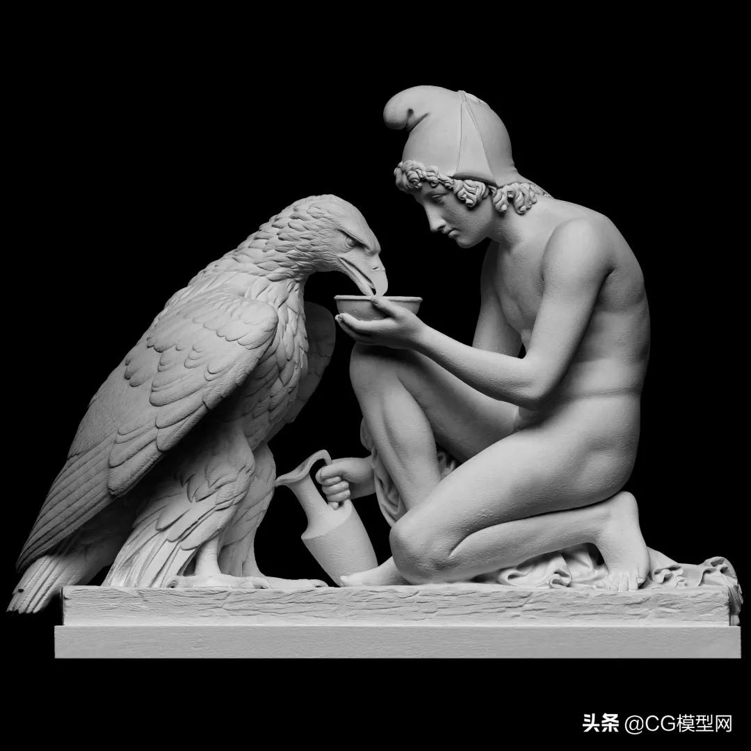 1万8千个博物馆雕塑免费下载,可3D打印的开源模型(图8) 下载cg模型网收费模型_三维扫描艺术品_开源博物馆