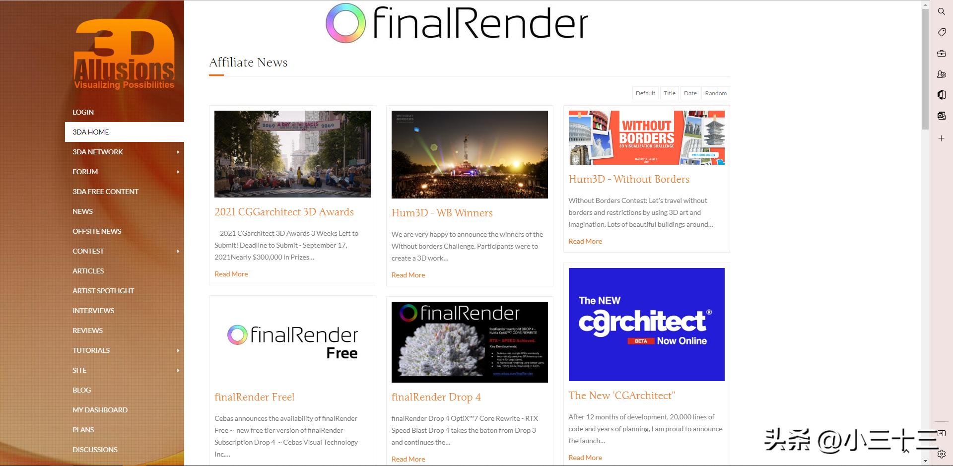 史上最全!国内外最权威的十大免费3D模型下载网站,建议赶紧收藏(图11) 免费3D模型网站_3D模型资源下载_下载cg模型网收费模型