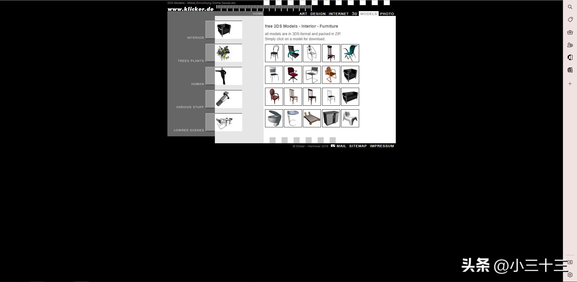 史上最全!国内外最权威的十大免费3D模型下载网站,建议赶紧收藏(图10) 3D模型资源下载_下载cg模型网收费模型_免费3D模型网站