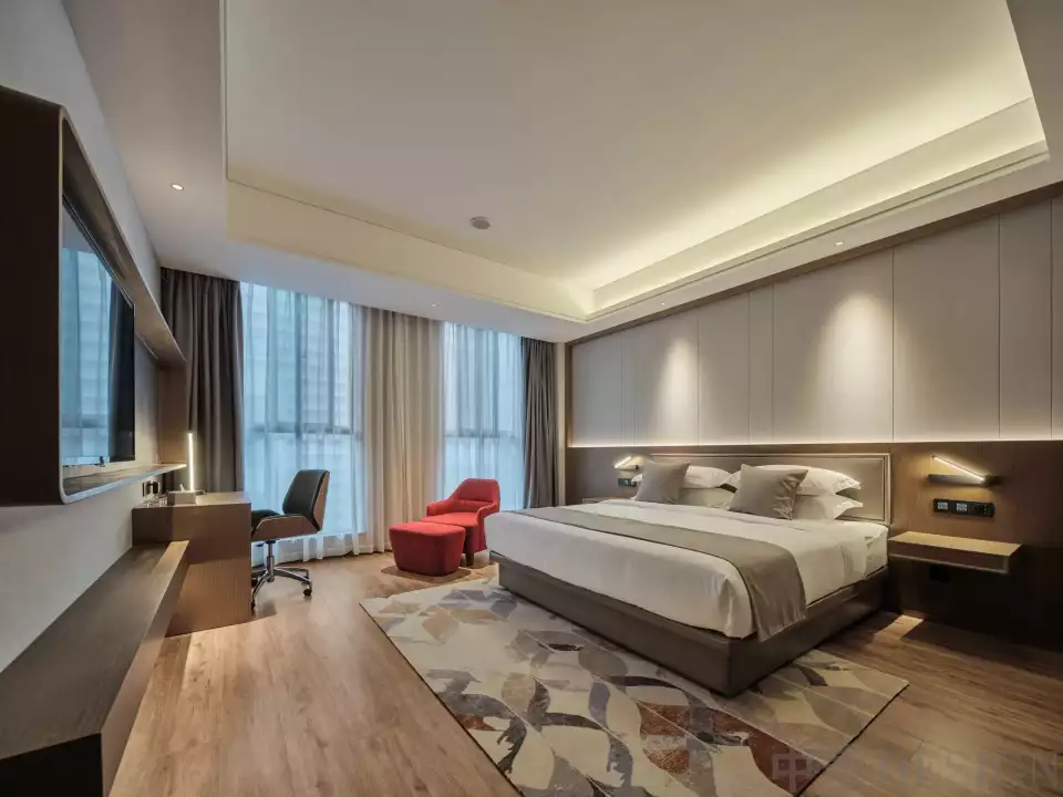 陕西商务酒店如何装修,西安电竞酒店装修施工,民宿酒店装修设计(图5) 西安酒店装修设计_西安酒店装修设计施工_陕西酒店装修设计