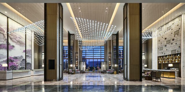 陕西酒店装修设计,西安酒店装修设计施工,咸阳星级酒店装修设计(图2) 陕西酒店装修设计施工_西安酒店装修设计_西安酒店装修设计施工