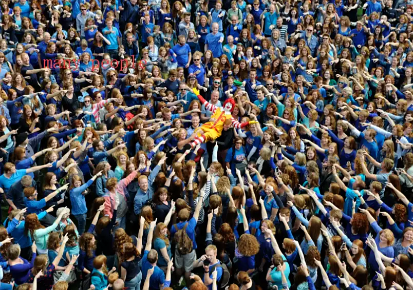 是many people还是much people