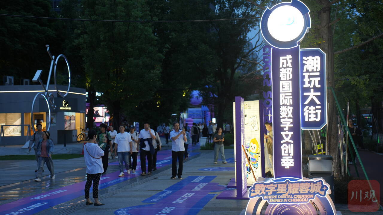 28个热门IP集结,2025成都国际数字文创季启幕(图3) 数码广场 成都_2025成都国际数字文创季_成都数字文创潮玩大街