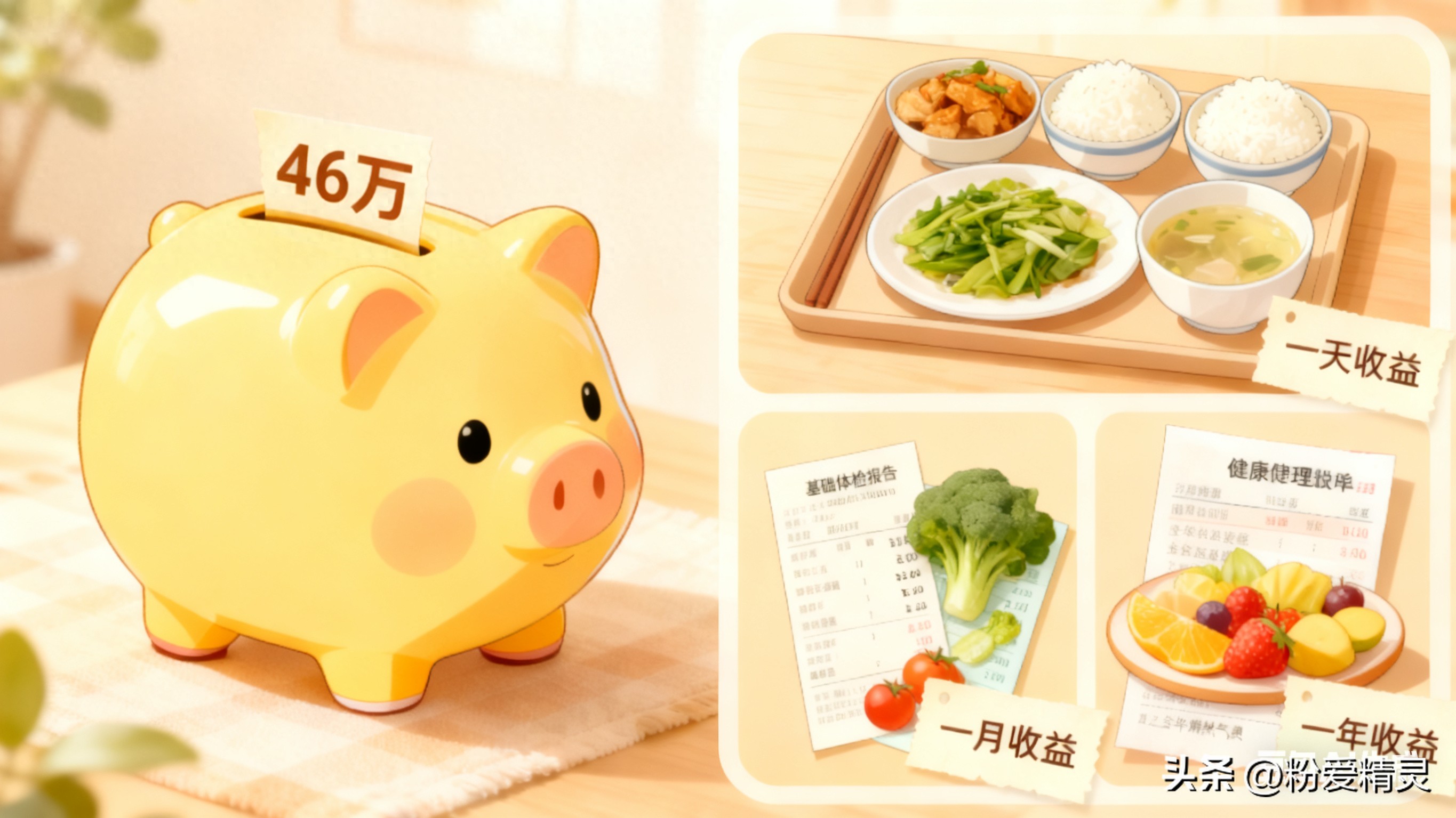 46-50万放腾讯理财通：年收益可以缓解日常消费的开支压力