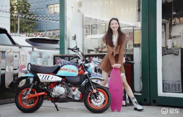 望江 小铃童150全新上市,高颜值的小猴子车型,更讨女孩子青睐,售价10280元(图2) 小猴子电车多少钱一辆_望江小铃童150_国产MINI摩托