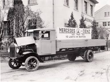 世界第一辆柴油卡车诞生记(图5) 世界上第一辆柴油卡车_奔驰5K3柴油卡车_奔驰12缸卡车发动机总成