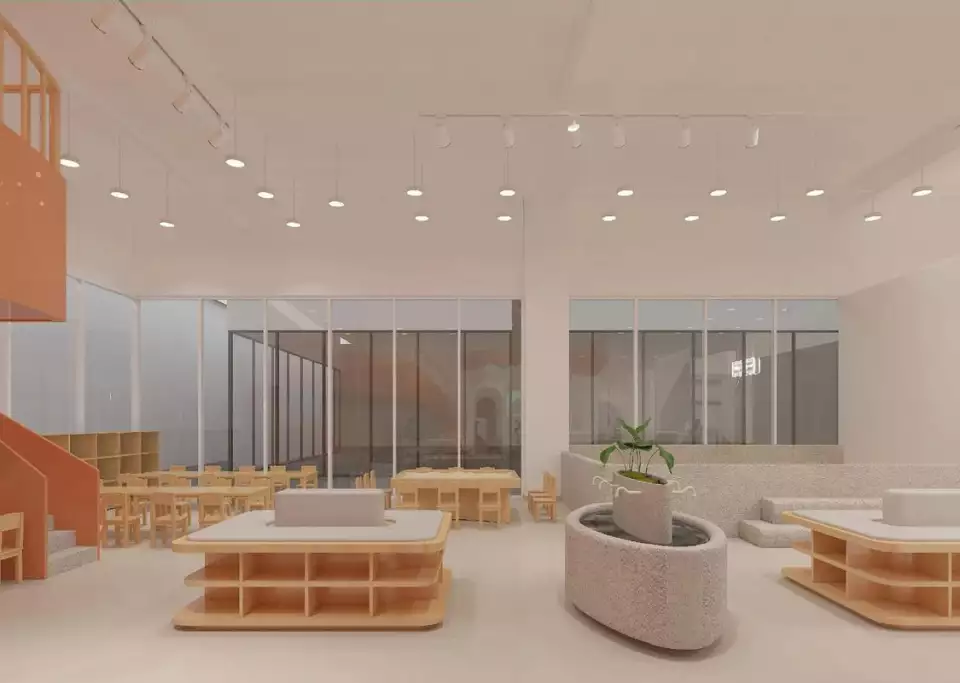 陕西商铺门面装修施工,陕西商超门店装修,陕西生鲜超市装修施工(图3) 餐饮店面装饰设计图片_陕西商铺门面装修设计施工_西安商铺门面装修设计