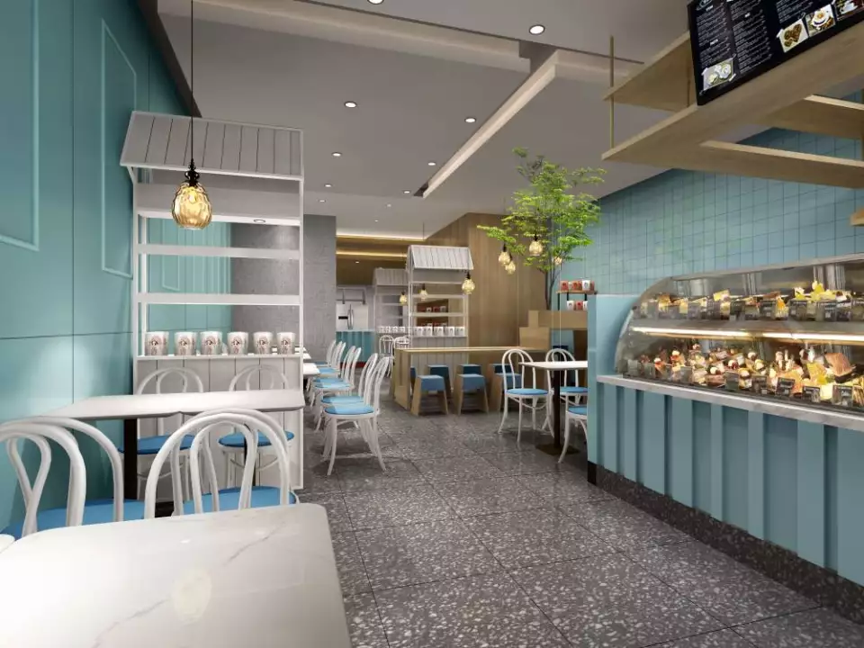 陕西商铺门面装修施工,陕西商超门店装修,陕西生鲜超市装修施工(图4) 餐饮店面装饰设计图片_西安商铺门面装修设计_陕西商铺门面装修设计施工