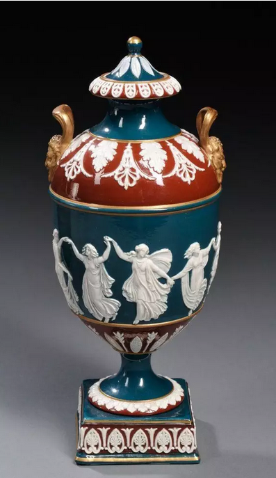 “英国传统陶瓷之父”:乔舒亚·韦奇伍德(图19) 骨瓷装饰盘_韦奇伍德 陶瓷历史 红色陶土