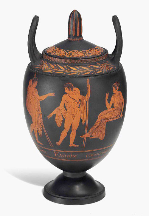 “英国传统陶瓷之父”:乔舒亚·韦奇伍德(图8) 韦奇伍德 陶瓷历史 红色陶土_骨瓷装饰盘