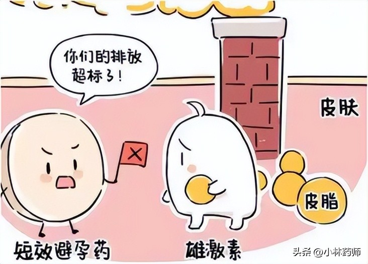 活久见,治好我脸上痘痘的竟然是避孕药!!!(图5) 长痘雄激素过高_避孕药治疗痘痘作用机制_复方珍珠暗疮片价钱