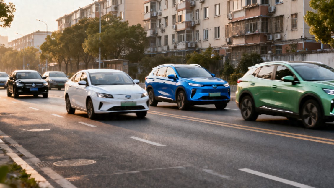 城市街头与4S店的反差：五年后油车仍常见新车市场新能源车唱主角