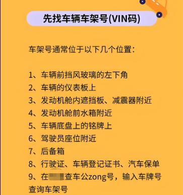 不起眼的车架号到底有多神奇?老司机才知道,买车养车能帮大忙(图6) VIN码查询_新车车身没有条形码_汽车车架号识别