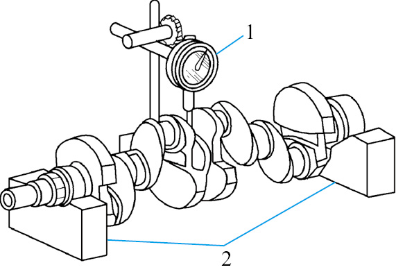 第四节 曲轴飞轮组的维修(图6) 曲轴飞轮组结构组成_发动机飞轮转动惯量_曲轴飞轮组检修方法