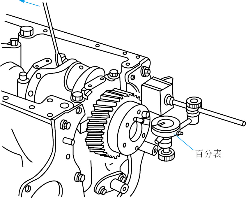 第四节 曲轴飞轮组的维修(图8) 曲轴飞轮组结构组成_曲轴飞轮组检修方法_发动机飞轮转动惯量