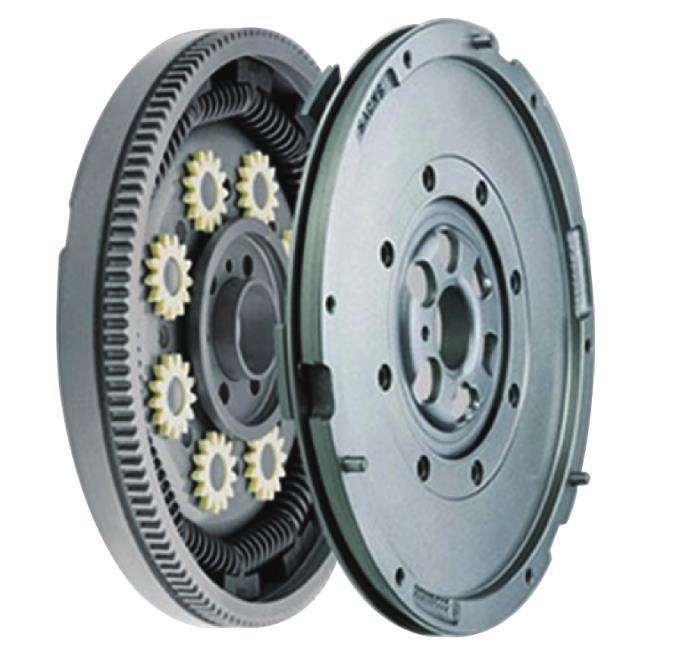 活动五 认识曲轴飞轮组的构造(图16) 曲轴飞轮组组成及工作原理_发动机飞轮转动惯量_雪佛兰科鲁兹LDE发动机曲轴飞轮组结构