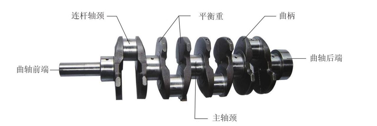 活动五 认识曲轴飞轮组的构造(图3) 雪佛兰科鲁兹LDE发动机曲轴飞轮组结构_发动机飞轮转动惯量_曲轴飞轮组组成及工作原理