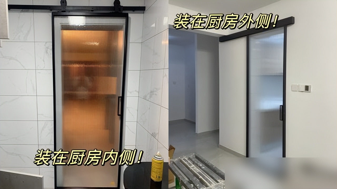 卫生间口袋门安装_厨房做移门,门套多宽_厨房口袋门设计