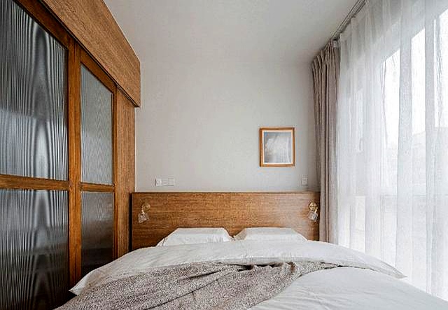 80㎡住出120㎡的松弛感_邻居只动了3个地方改造_厨房门装修效果图小户