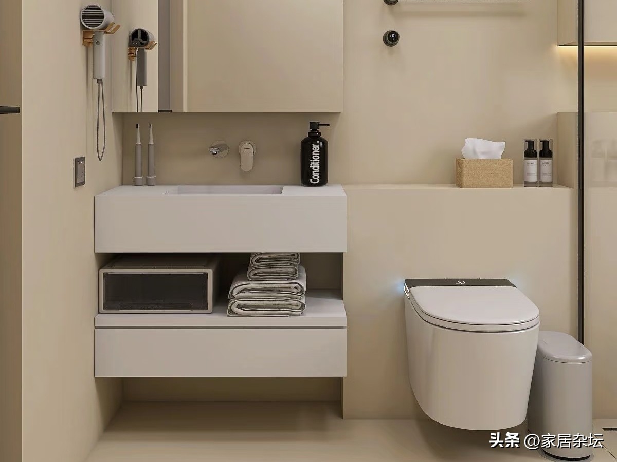 还得是年轻人脑子活:换个思路装修,家居痛点立即被解决,还省钱(图27) 厨房门装修效果图小户_解决家居痛点的装修设计_隐形晾衣架装修