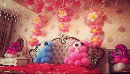 婚房布置效果图_婚庆新房布置图片大全_喜庆浪漫婚房布置