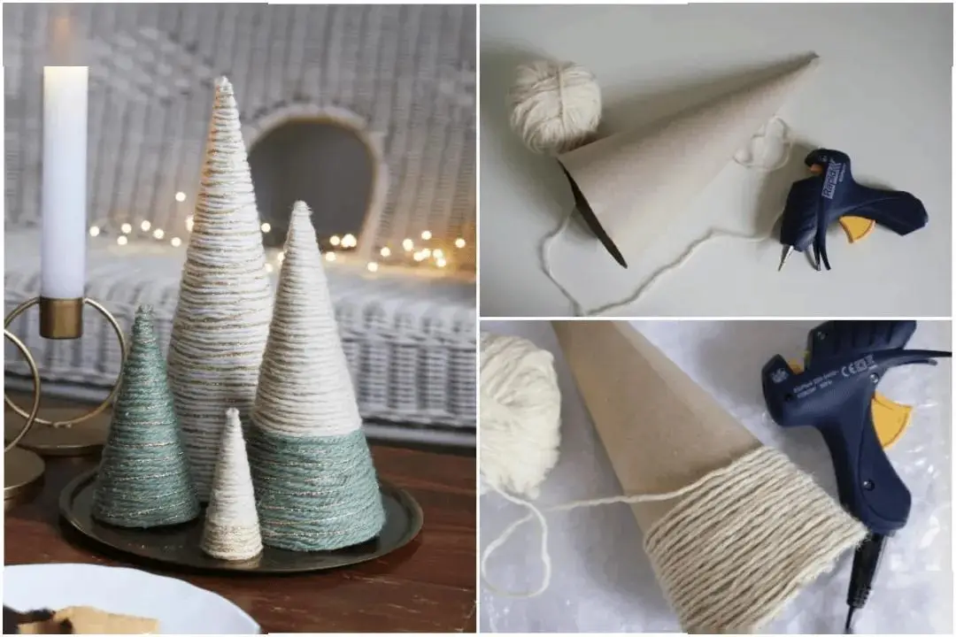 DIY圣诞树手工制作_创意便利贴圣诞树_圣诞树怎么装饰好看图片