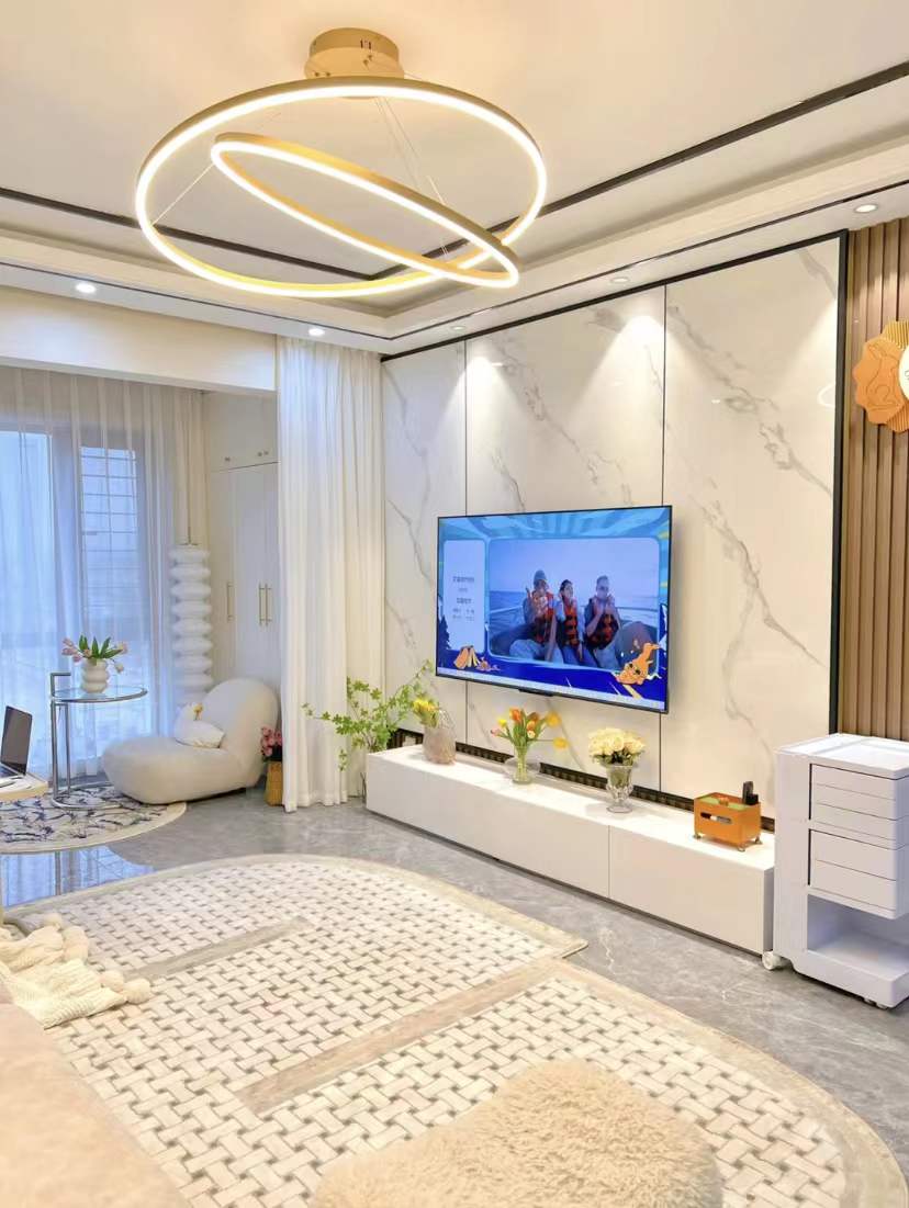 90后宝妈85平米小家布置_精致高级家装案例分享_90房子装修设计效果图