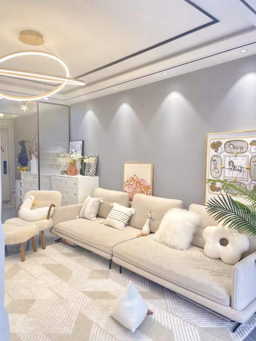 90后宝妈85平米小家布置_90房子装修设计效果图_精致高级家装案例分享