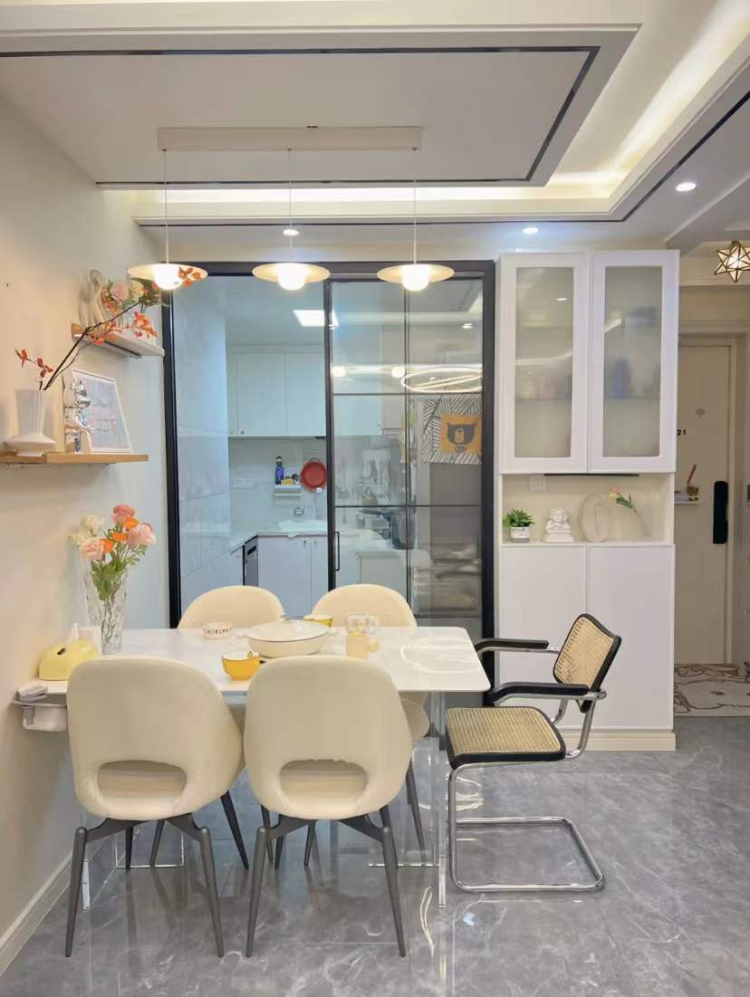 90房子装修设计效果图_90后宝妈85平米小家布置_精致高级家装案例分享