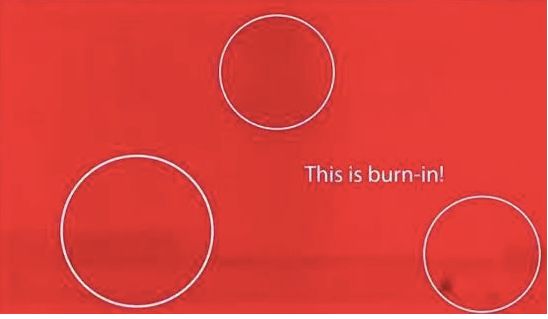 消费提醒 | 价格贵的电视机就好?这种屏幕的记得悠着点(图6) OLED电视烧屏问题_OLED电视价格优势_苹果6屏幕残影怎么解决