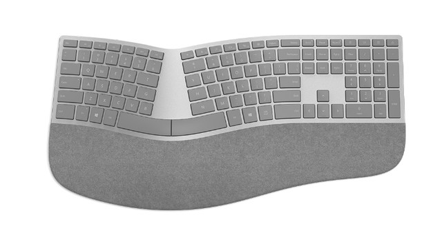 微软发布全新Surface人体工程学键盘