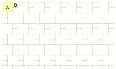 瓷砖拼贴方法_方格形菱形砖形跳房子形阶段形_瓷砖怎么做拼花