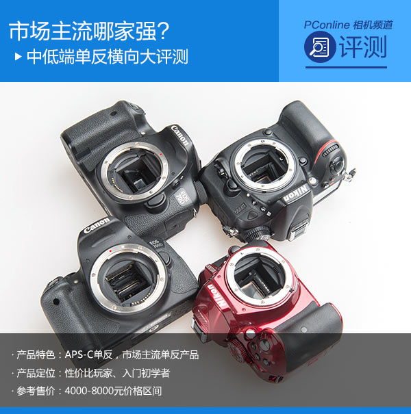 市场主流哪家强? 中低级单反横向大评测