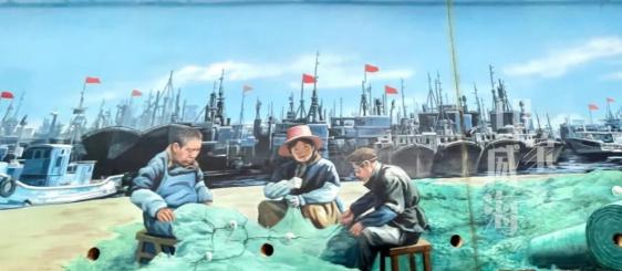 新威附路艺术街区_威海彩绘街道_个性墙面涂鸦图片大全