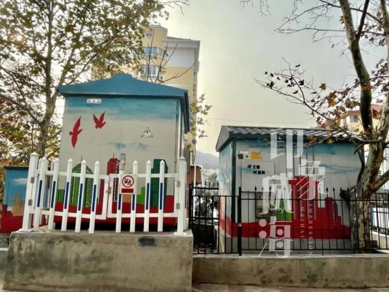 个性墙面涂鸦图片大全_新威附路艺术街区_威海彩绘街道