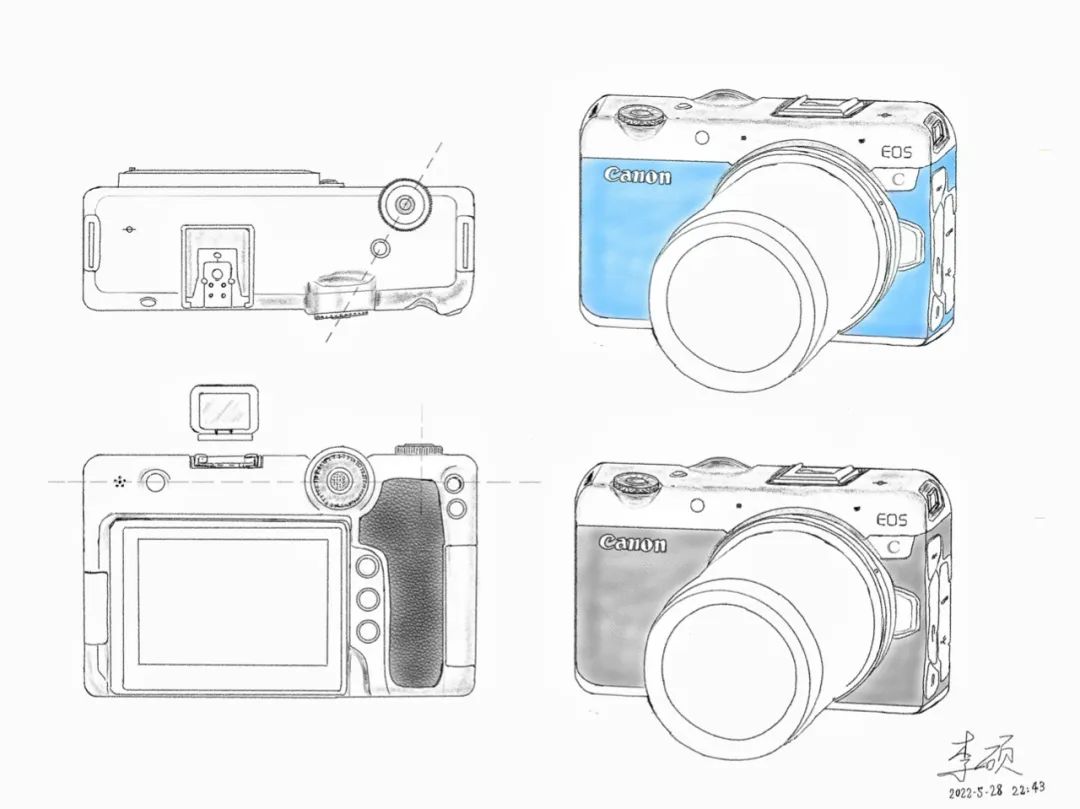 年轻人的第一台相机,该是什么样?(图27) 佳能EOS R7青春相机设计_EOS R10功能与外观评价_佳能eos m单头套机(ef-m 22mm)