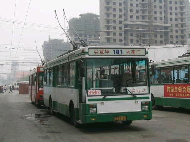 官地矿BD562电车历史_太原BD562无轨电车_562电车