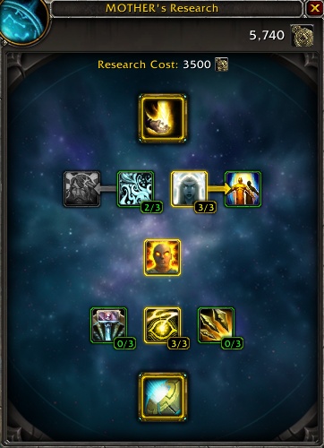 《魔兽世界》恐怖幻象科技树升级介绍