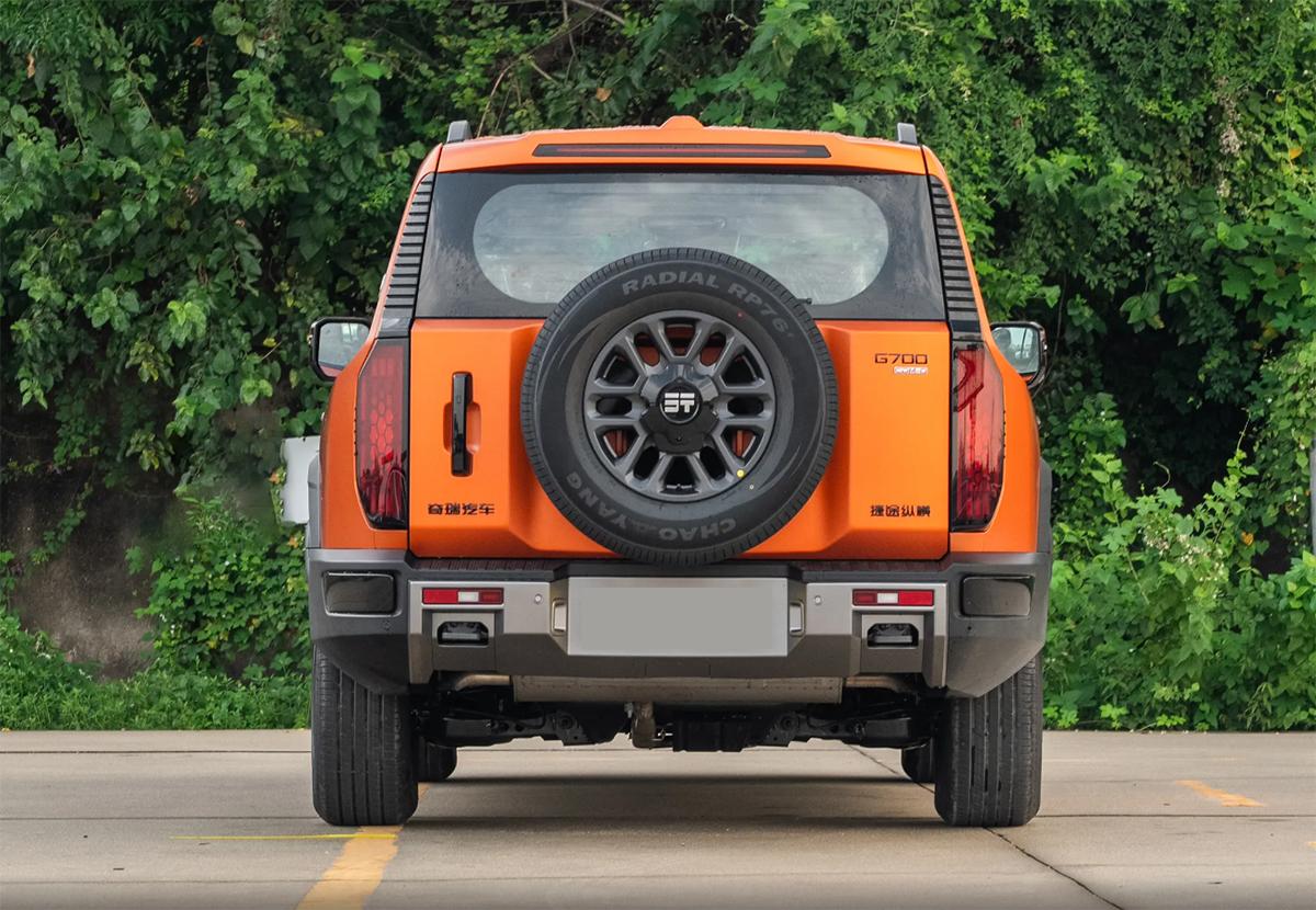 奇瑞全新硬派SUV,捷途纵横G700将上市,四电机+三把锁+华为智驾(图4) 捷途纵横G700 预售价34.99万-42.99万 奇瑞非承载式车身SUV_承载式车身 suv