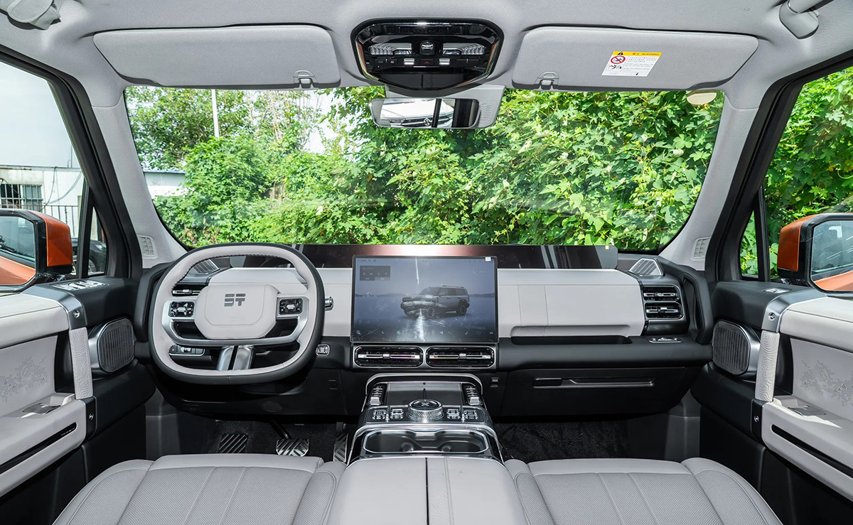 奇瑞全新硬派SUV,捷途纵横G700将上市,四电机+三把锁+华为智驾(图5) 捷途纵横G700 预售价34.99万-42.99万 奇瑞非承载式车身SUV_承载式车身 suv