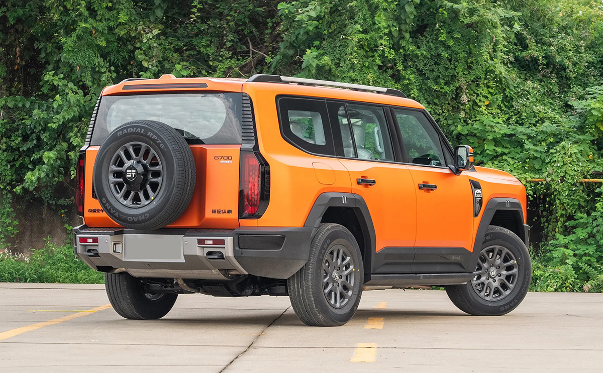 奇瑞全新硬派SUV,捷途纵横G700将上市,四电机+三把锁+华为智驾(图9) 捷途纵横G700 预售价34.99万-42.99万 奇瑞非承载式车身SUV_承载式车身 suv