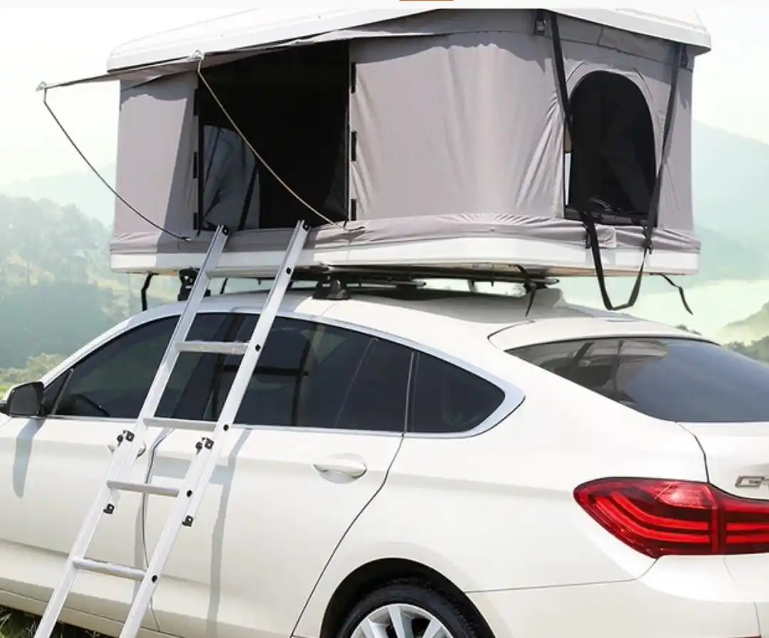 轿车可以加装车顶帐篷吗?如何加装?(图3) 轿车车顶帐篷安装_轿车车顶帐篷_高强度车顶行李架选择