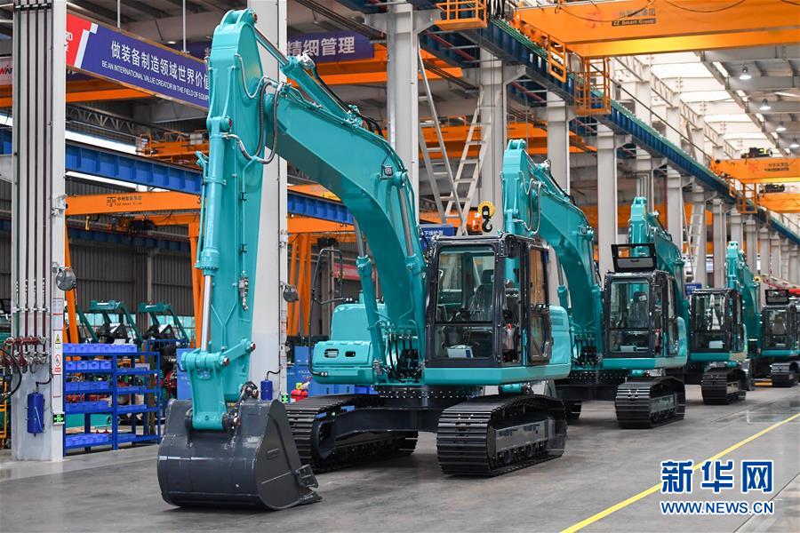 “智慧工厂”引领“生产节拍”——走进山河智能一探究竟(图5) (落实“六稳”“六保”企业见闻·图文互动)(5)“智慧工厂”引领“生产节拍”——走进山河智能一探究竟