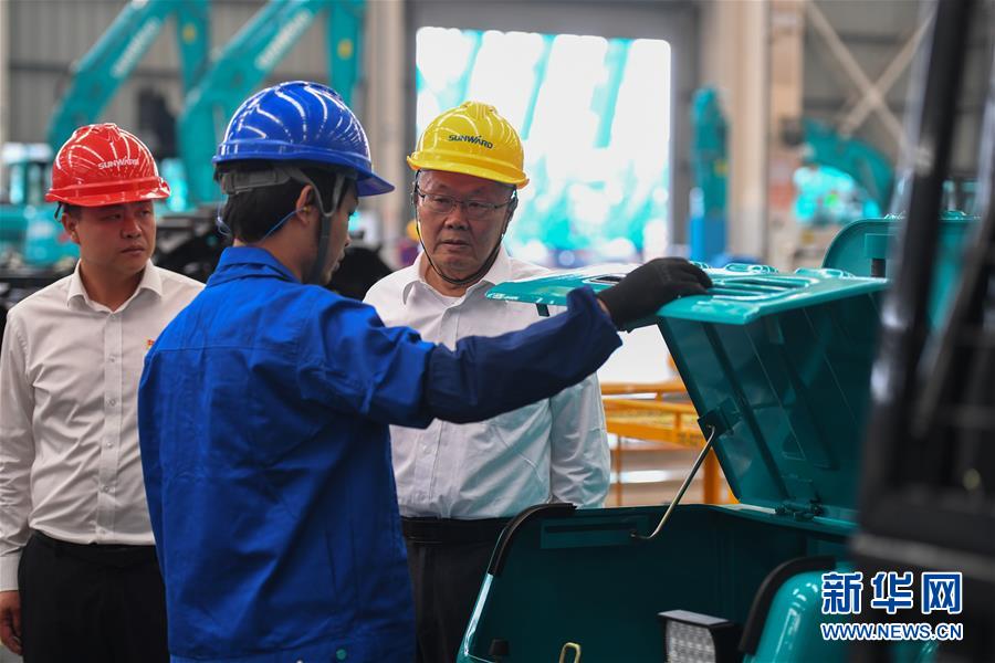 “智慧工厂”引领“生产节拍”——走进山河智能一探究竟(图7) (落实“六稳”“六保”企业见闻·图文互动)(7)“智慧工厂”引领“生产节拍”——走进山河智能一探究竟