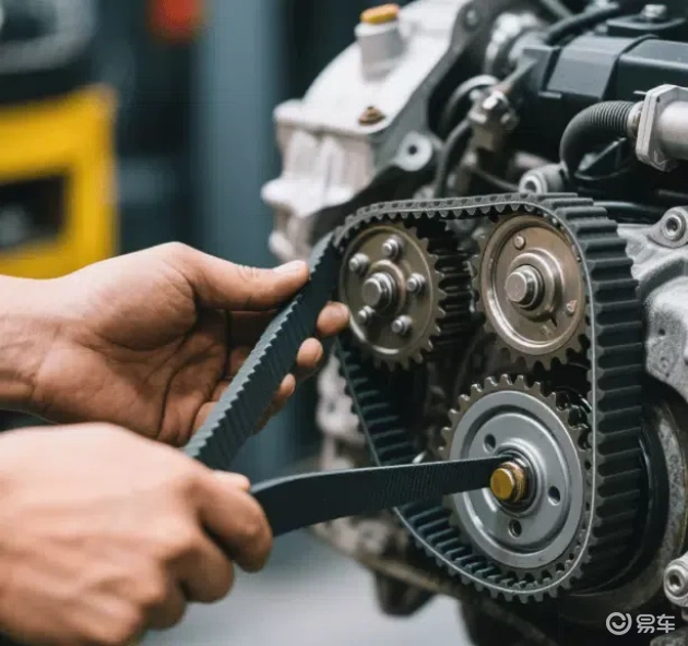 正时带坏了可麻烦大了，及时更换省心又安全