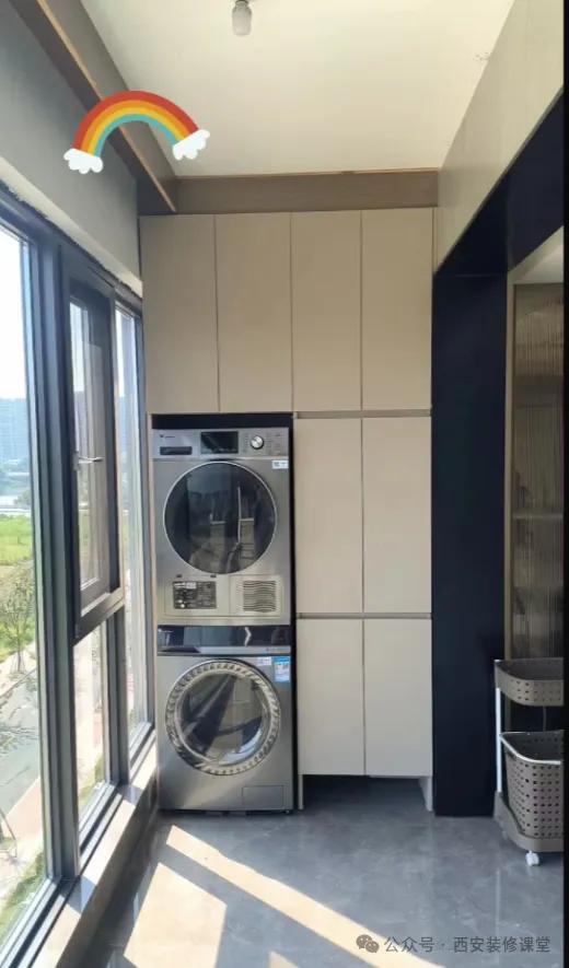 阳台就做个储物柜,都能翻车不断(图8) 装修翻车错误专题_淘宝网阳台储物柜_阳台定制又翻车了