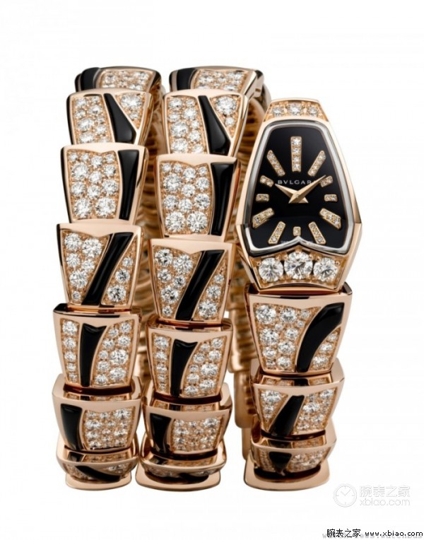穿越时空、闪耀全球的蛇形符码:Bulgari Serpenti腕表系列(图3) 宝格丽蛇形手表价钱_宝格丽Serpenti蛇形装置艺术_宝格丽Serpenti系列历史传承