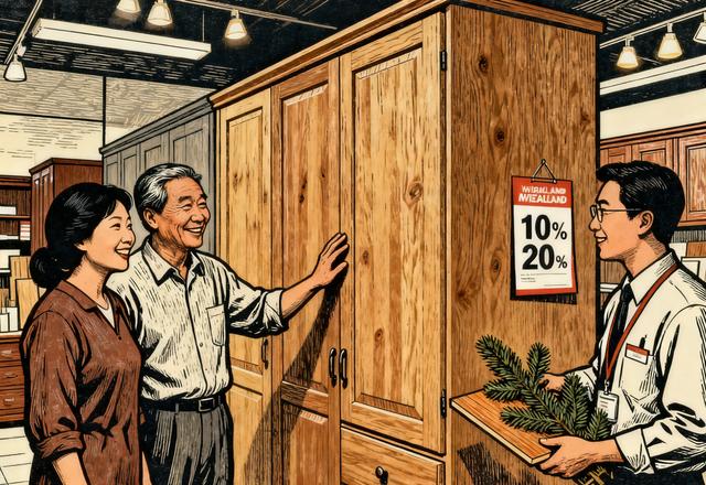 要变天了!新西兰松木板横空出世,杉木生态板被沦为出租房标配?(图5) 新西兰松木定制柜_松木家具 环保_新西兰松木环保特性