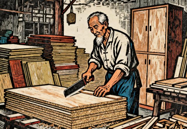 真心搞不懂,都全屋定制柜子了,你为什么还用杉木生态板做?(图2) 新规松木板材选购指南_松木家具 环保_杉木生态板防潮性能对比